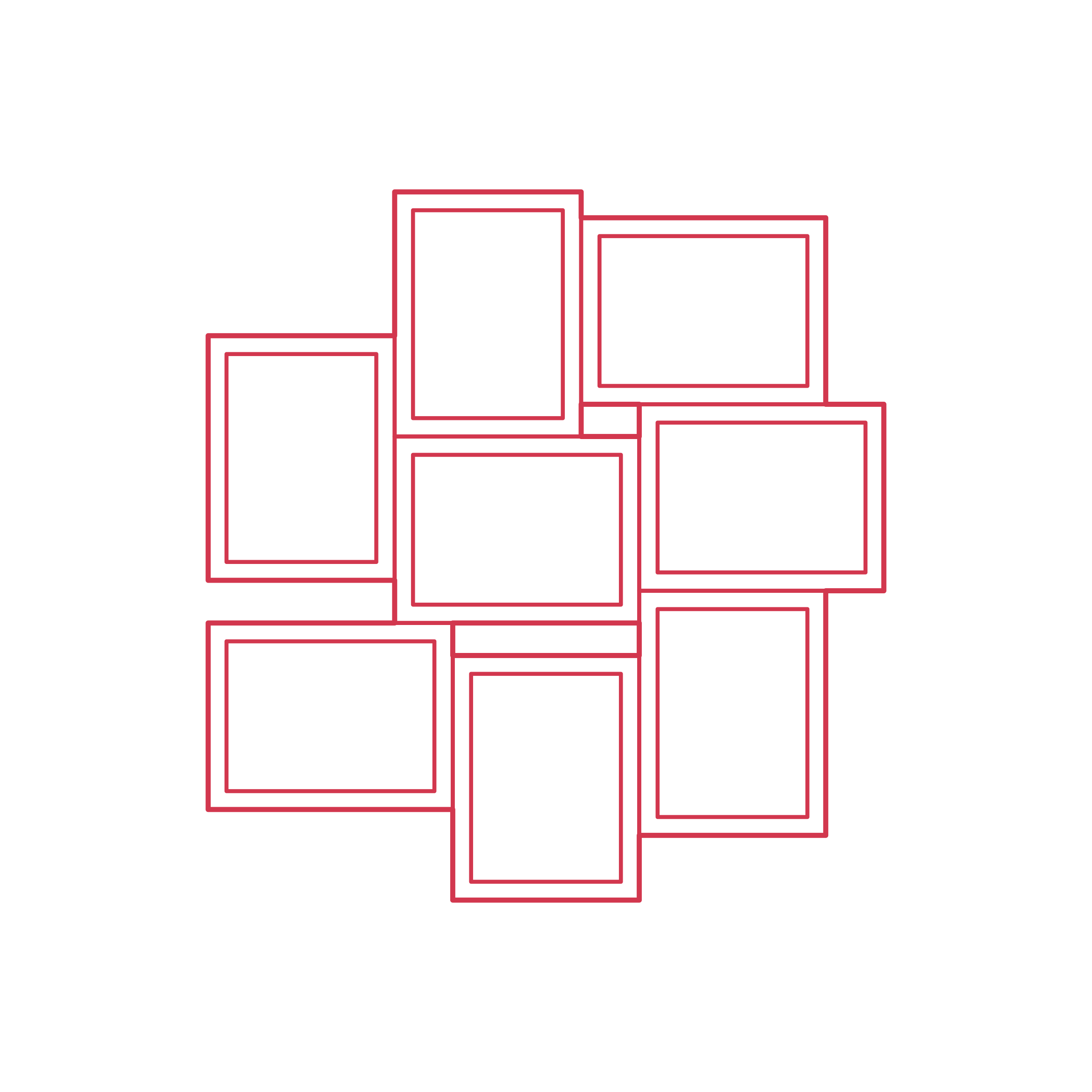 Objects Picture Frames Ikea Vaxbo Collage Frame Stencil Svg Vector Free Vectors